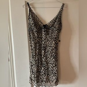 Victoria’s Secret - leopard lace slip